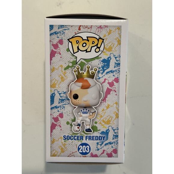 Funko Pop! Soccer Freddy #203 Funko Shop Exclusive DIY New #1 - Picture 4 of 7